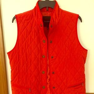 Talbots Scarlet Vest